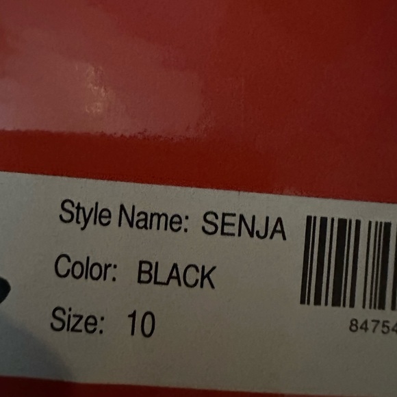 Modern Rush Womens Senja Lace Up Wedge Sandals in Black New In Box - Picture 5 of 14